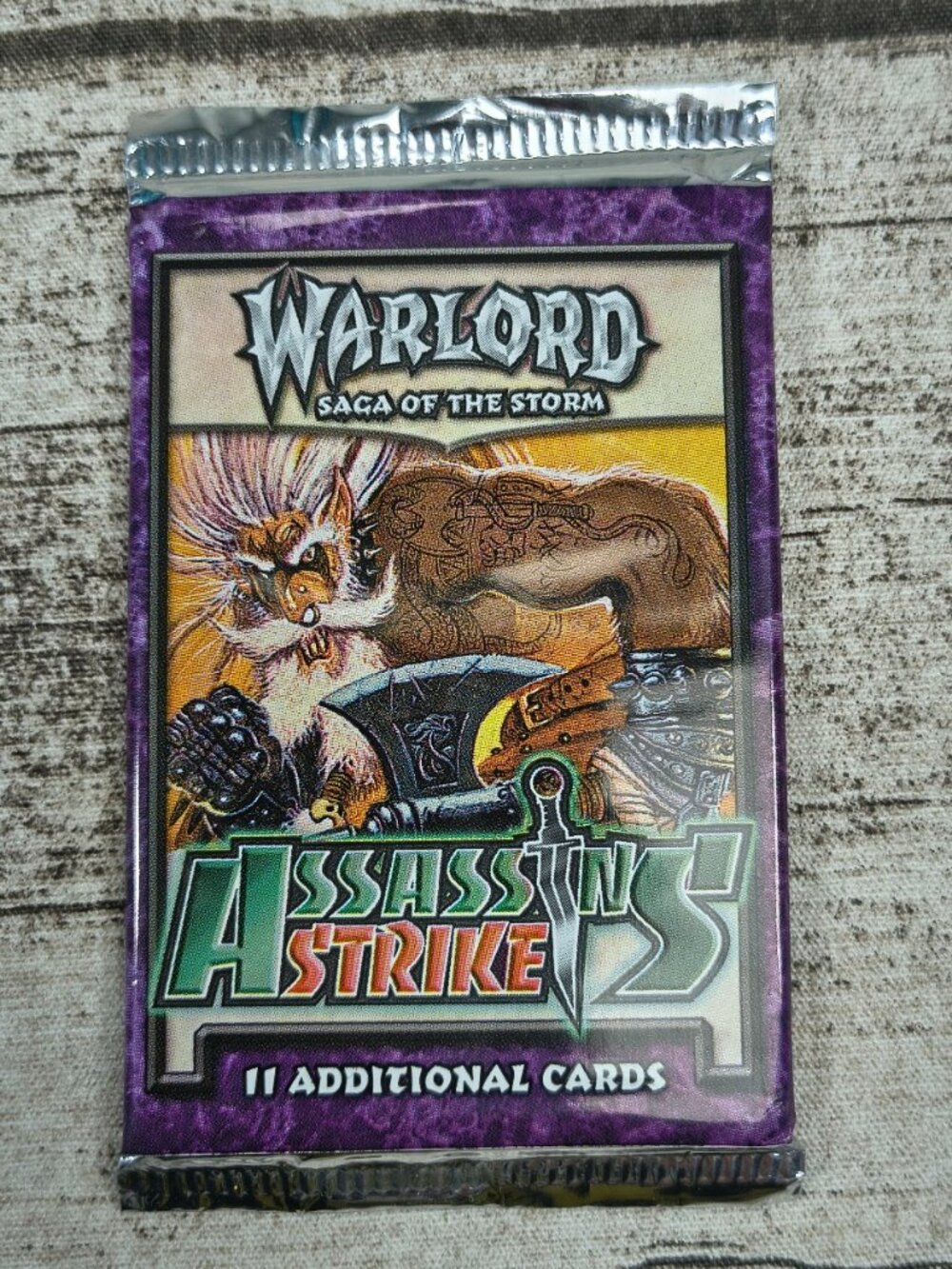 Warlord Saga of the Storm Booster Pack Assassins Strike NIP NIB